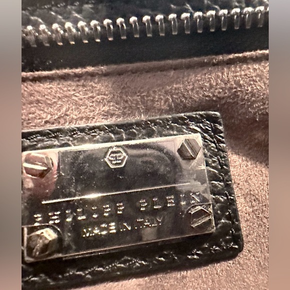 Philipp Plein shoulder bag w/ Black Crystal Skull - Picture 4 of 10